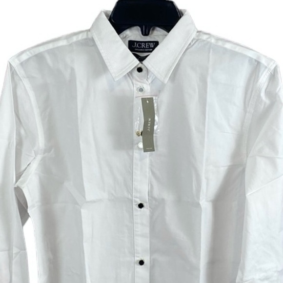 J. Crew Garçon Tuxedo Cotton Poplin Shirt - Picture 8 of 16